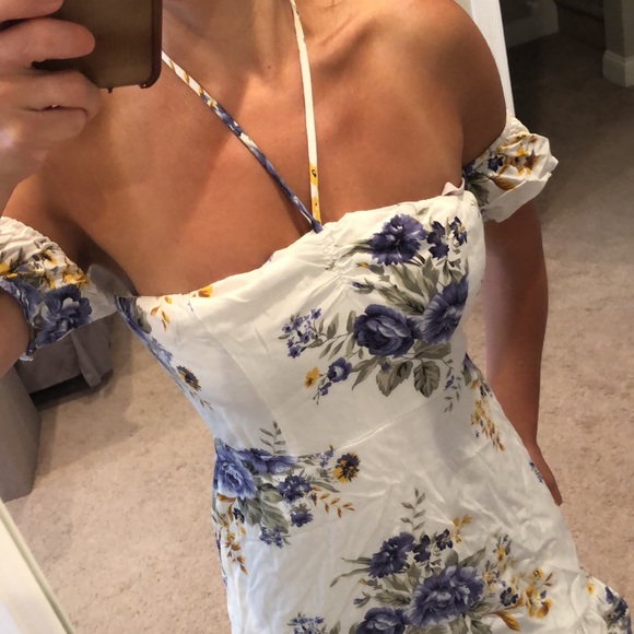 F21 Spring Flounce Dress - Picture 4 of 7